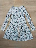 Zgan! Mooie offwhite dierenjurk van H&M! Mt 122/128, Kinderen en Baby's, Kinderkleding | Maat 122, Meisje, H&M, Ophalen of Verzenden