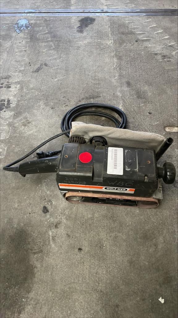 Bandschuurmachine, Doe-het-zelf en Verbouw, Gereedschap | Schuurmachines, Gebruikt, Bandschuurmachine, 600 tot 1200 watt, Ophalen