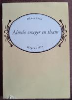 Almelo  2 boeken, Boeken, Geschiedenis | Stad en Regio, Ophalen of Verzenden, Gelezen