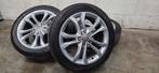 18" Audi A4 S4 B8 B9 originele velgen all-season banden, 18 inch, Gebruikt, Banden en Velgen, Ophalen of Verzenden