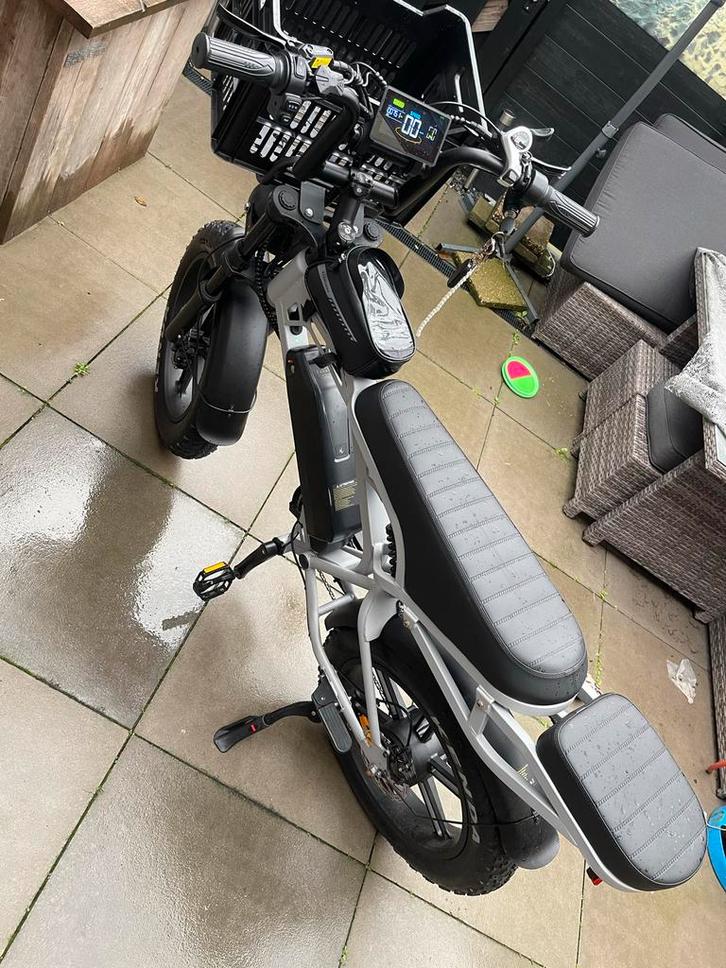 Fatebike V20 Pro Mat Grijs - Zo Goed Als Nieuw!, Fietsen en Brommers, Elektrische fietsen, Zo goed als nieuw, Overige merken, 55 tot 59 cm
