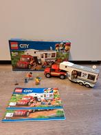 Lego city 60182 - Pick-uptruck en caravan, Kinderen en Baby's, Speelgoed | Duplo en Lego, Ophalen of Verzenden, Zo goed als nieuw