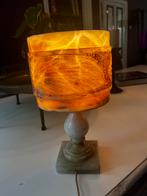 Marmer lamp, Ophalen of Verzenden, Gebruikt, Overige materialen, Minder dan 50 cm