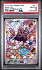 Pokemon Morpeko #206 - Paradox Rift - PSA 10, Ophalen of Verzenden, Zo goed als nieuw, Losse kaart