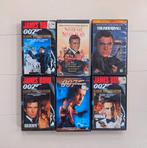 James Bond - 6 x VHS Videoband, Ophalen of Verzenden, Zo goed als nieuw, Actie en Avontuur