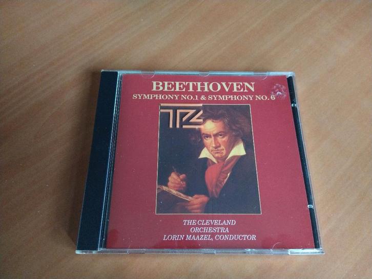 CD Beethoven - Symphony No. 1 & Symphony No. 6., Cd's en Dvd's, Cd's | Klassiek, Zo goed als nieuw, Orkest of Ballet, Classicisme