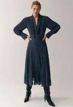 Jurk Massimo Dutti maat S, Kleding | Dames, Jurken, Blauw, Ophalen of Verzenden, Zo goed als nieuw, Maat 36 (S)