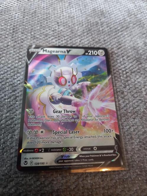 Pokemon: Margearna [V] - 128/195, Hobby en Vrije tijd, Verzamelkaartspellen | Pokémon, Nieuw, Losse kaart, Ophalen of Verzenden