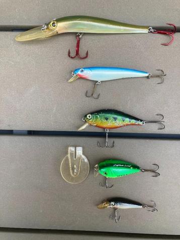 ROOFVISSEN KUNSTAAS PLUGGEN SOFTBAITS JERKBAITS beschikbaar voor biedingen