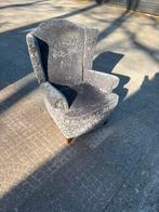 Fauteuil mohair bekleding, Ophalen, Gebruikt