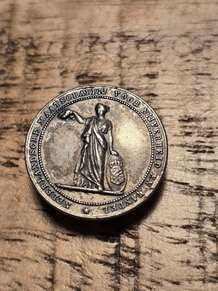 Nederlandsche Maatschappij voor Nijverheid en Handel Penning, Postzegels en Munten, Penningen en Medailles, Overige materialen