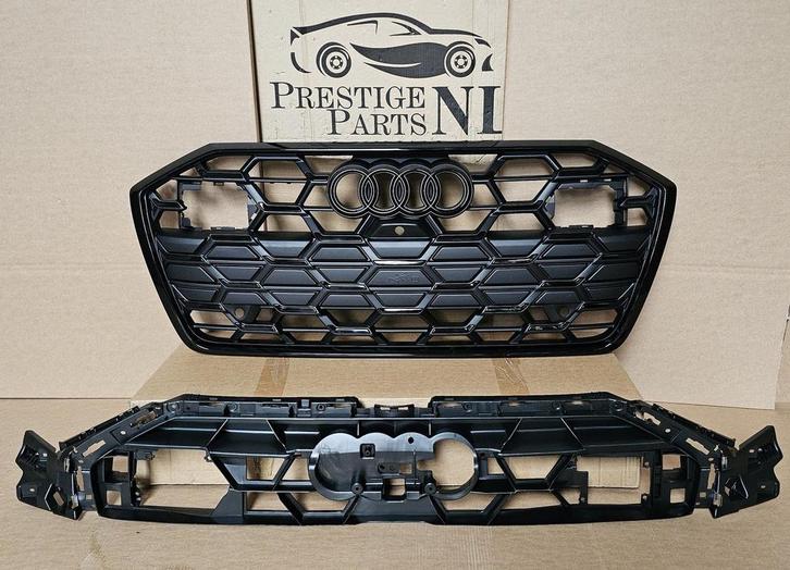 Grill Audi A6 C8 4K Facelift S-line Grille 4K0853651T Origin, Auto-onderdelen, Carrosserie en Plaatwerk, Bumper, Voor, Gebruikt