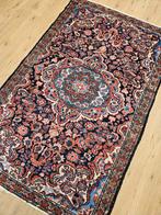Vintage handgeknoopt perzisch tapijt hamadan 160x100, Info@SlatsAntiek.nl, 100 tot 150 cm, Perzisch, Ophalen of Verzenden
