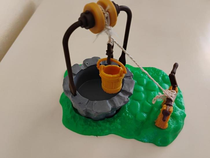 Waterput, Wensput, put van de smurfen origineel uit jaren 80, Verzamelen, Smurfen, Zo goed als nieuw, Overige typen, Verschillende Smurfen