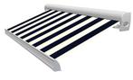 Zonneschermdoek blauw/crème gestreept NIEUW Tibelly T354, Tuin en Terras, Verzenden, Overige typen, Nieuw, 150 tot 300 cm