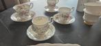 Royal albert kop en schotel 4x, Antiek en Kunst, Antiek | Servies compleet, Ophalen of Verzenden