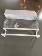 Saniclass Duo Handdoekrek - Nieuw - 60cm, Ophalen of Verzenden, Nieuw, Wit, Handdoekenrek
