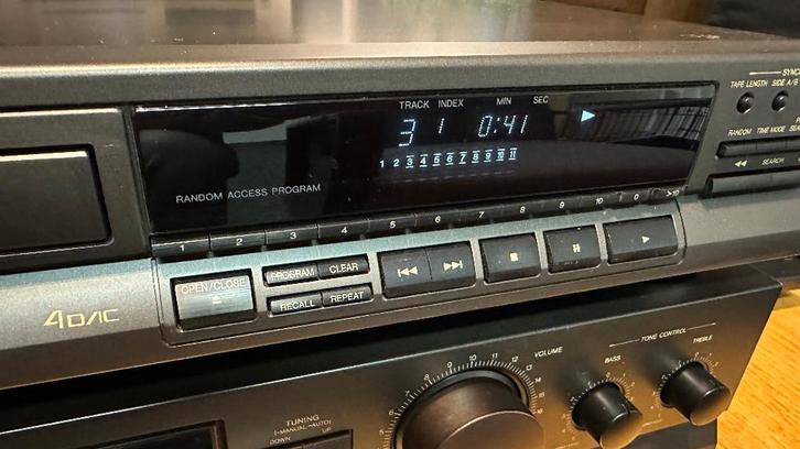 Technics SL-PG340A  zwart, Audio, Tv en Foto, Cd-spelers, Gebruikt, Technics, Ophalen of Verzenden