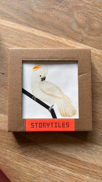 Torytiles Tegel met Kaketoe beschikbaar voor biedingen