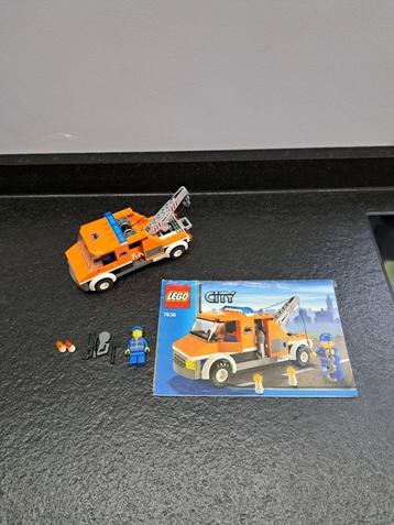 LEGO City Tow Truck#7638 - Compleet, Handleiding, Gebruikt beschikbaar voor biedingen
