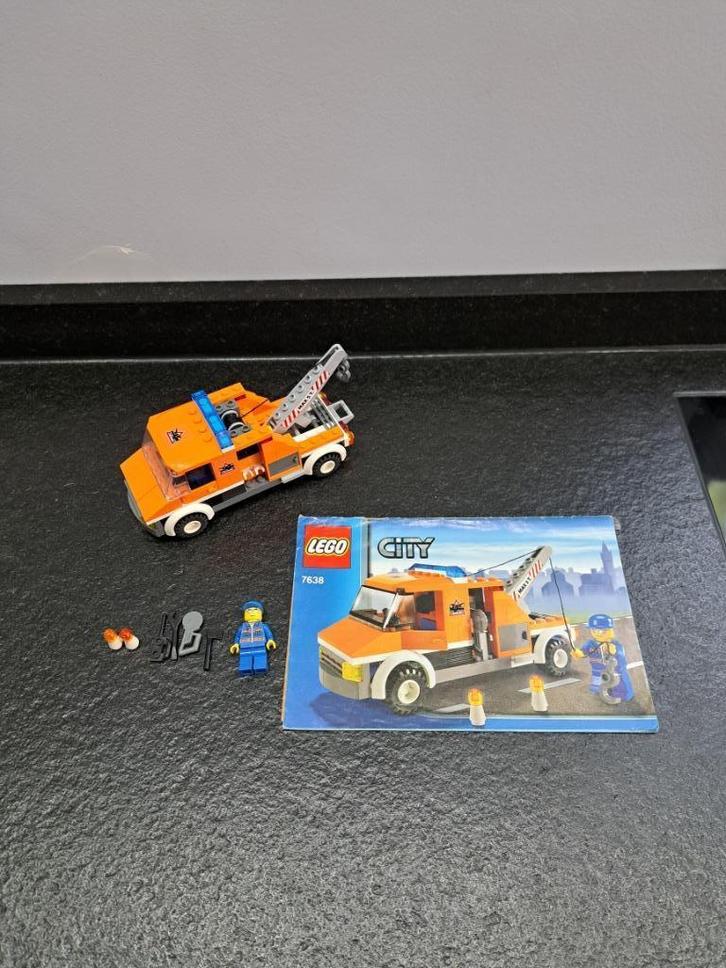 LEGO City Tow Truck#7638 - Compleet, Handleiding, Gebruikt, Kinderen en Baby's, Speelgoed | Duplo en Lego, Zo goed als nieuw, Lego