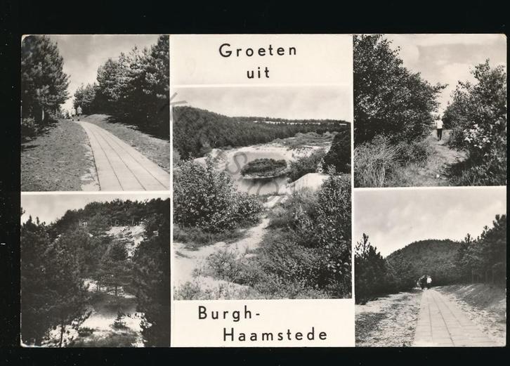 Burgh-Haamstede - meerluik [KRST009-1886, Verzamelen, Ansichtkaarten | Nederland, Gelopen, Zeeland, 1960 tot 1980, Verzenden