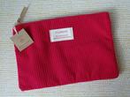 Clarins toilettas rood met streep (wit label), Sieraden, Tassen en Uiterlijk, Toilettassen, Ophalen of Verzenden, Nieuw, Rood