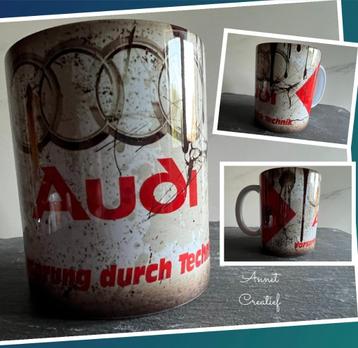 Nieuwe Audi mok beschikbaar voor biedingen