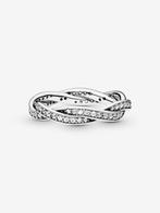 Pandora ring zilver, Sieraden, Tassen en Uiterlijk, Ringen, Nieuw, Ophalen of Verzenden, 17 tot 18, Dame