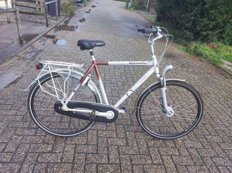 Gazelle heren geveerd met 8 speed, Fietsen en Brommers, Fietsen | Heren | Herenfietsen, Gebruikt, Gazelle, 57 tot 61 cm, Ophalen