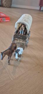 Schleich 42024 huifkar, Ophalen of Verzenden, Gebruikt