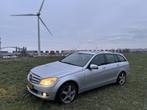 Mercedes-Benz C-Klasse 3.0 V6 CDI C350 Estate 2009 Grijs, Auto's, Automaat, Achterwielaandrijving, 1800 kg, Zwart