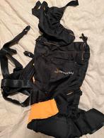Minimonkey Baby Draagzak / Carrier - Oranje, Kinderen en Baby's, Babydragers en Draagdoeken, Buik of Rug, Zo goed als nieuw, Draagzak