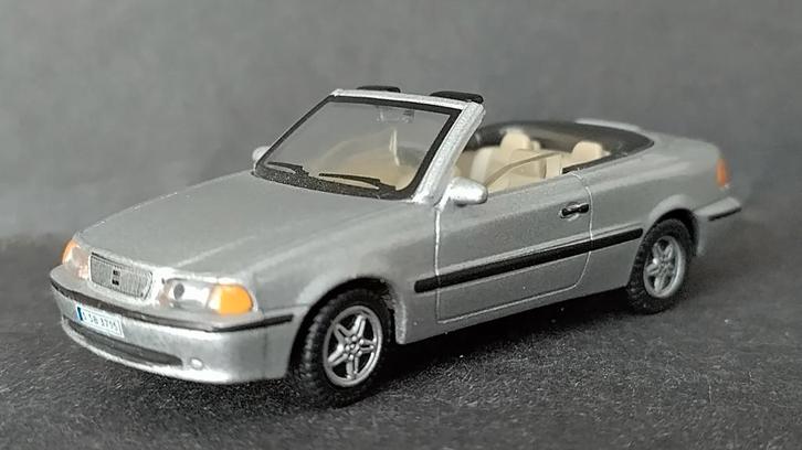Volvo c70 Cabrio 1:76 Newray Cararama Pol, Hobby en Vrije tijd, Modelauto's | Overige schalen, Zo goed als nieuw, Ophalen of Verzenden