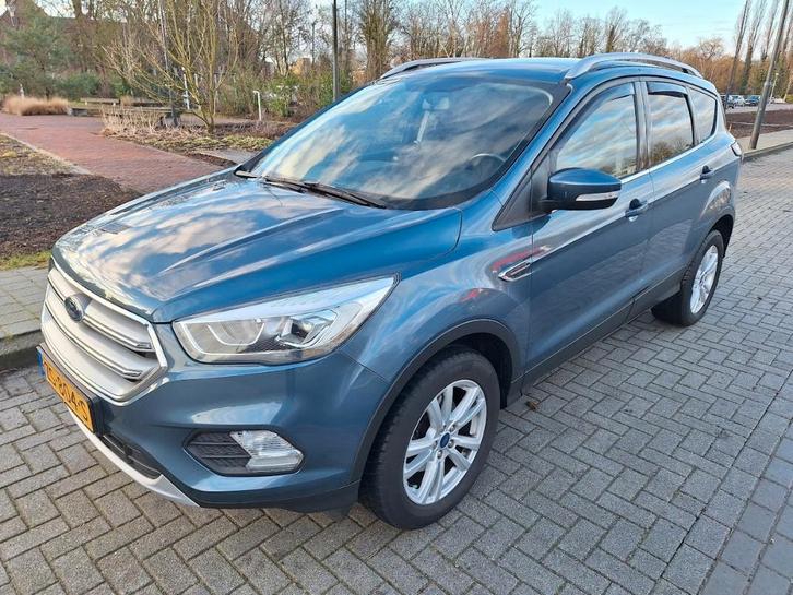 Ford Kuga 1.5 Ecoboost 120pk 2WD 2019 Blauw, Auto's, Ford, Particulier, Kuga, ABS, Airconditioning, Android Auto, Apple Carplay