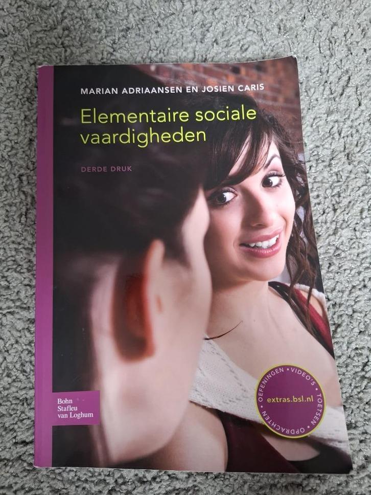 Elementaire sociale vaardigheden, Boeken, Studieboeken en Cursussen, Zo goed als nieuw, HBO, Ophalen of Verzenden