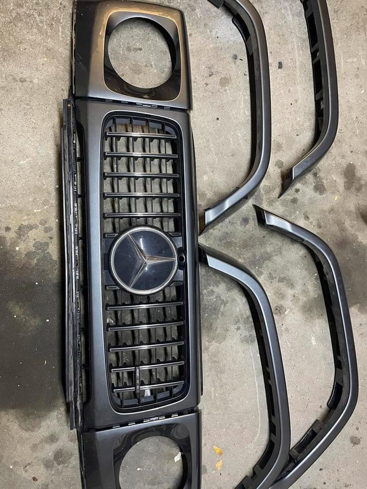Mercedes G-Klasse W464 AMG Bodykit (2018+), Auto-onderdelen, Carrosserie en Plaatwerk, Bumper, Mercedes-Benz, Voor, Gebruikt, Ophalen of Verzenden