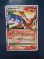 Infernape X DP10 holo pokemon kaart, Ophalen of Verzenden, Zo goed als nieuw