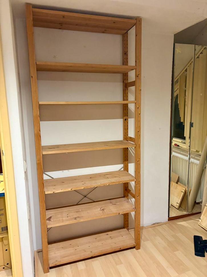 IVAR stellingkasten, Huis en Inrichting, Kasten | Stellingkasten, Zo goed als nieuw, Ophalen