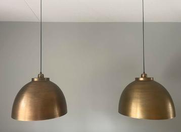 Bronze hanglampen gekocht bij Intratuin 45 cm doorsnede beschikbaar voor biedingen