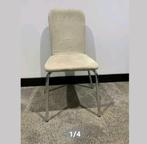 4 stoelen beige/creme kleurig €5, Ophalen, Gebruikt, Overige kleuren, Vier