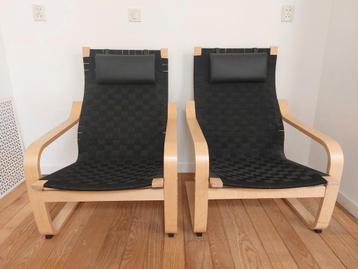 Ikea Poäng stoelen beschikbaar voor biedingen
