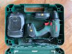 Bosch PSR 14,4 LI-2 Accuboormachine met 2 Accu's, Doe-het-zelf en Verbouw, Gereedschap | Boormachines, Gebruikt, Variabele snelheid