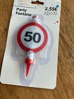 Nieuw/party fontein 50 jaar verjaardag/avraham Sarah, Hobby en Vrije tijd, Feestartikelen, Ophalen of Verzenden, Nieuw, Versiering