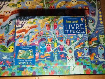 Usborne puzzel 100 stukjes incl. boekje beschikbaar voor biedingen