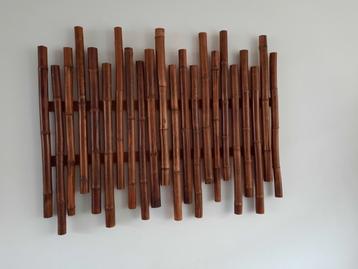 bamboe kunstwerk zelfgemaakt