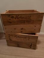 Houten kornuit kratjes, Ophalen, Zo goed als nieuw