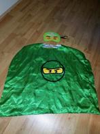 Ninjago cape en masker, Kinderen en Baby's, Carnavalskleding en Verkleedspullen, Ophalen of Verzenden, Gebruikt, 122 t/m 128, Jongen