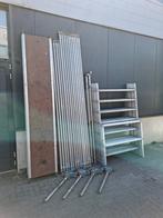 Skyworks aluminium rolsteiger 135x305,WH 8,2 mtr, Ophalen, Zo goed als nieuw, Rolsteiger of Kamersteiger, 5 meter of hoger