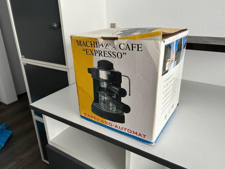 Expressie Koffiemachine - Espresso Automaat, Witgoed en Apparatuur, Koffiezetapparaten, Nieuw, Gemalen koffie, Espresso apparaat